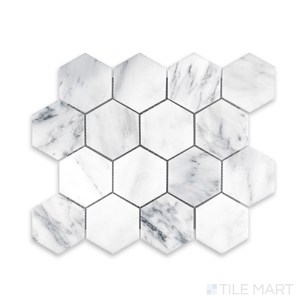 A high-detail look at Oriental White Marble 3