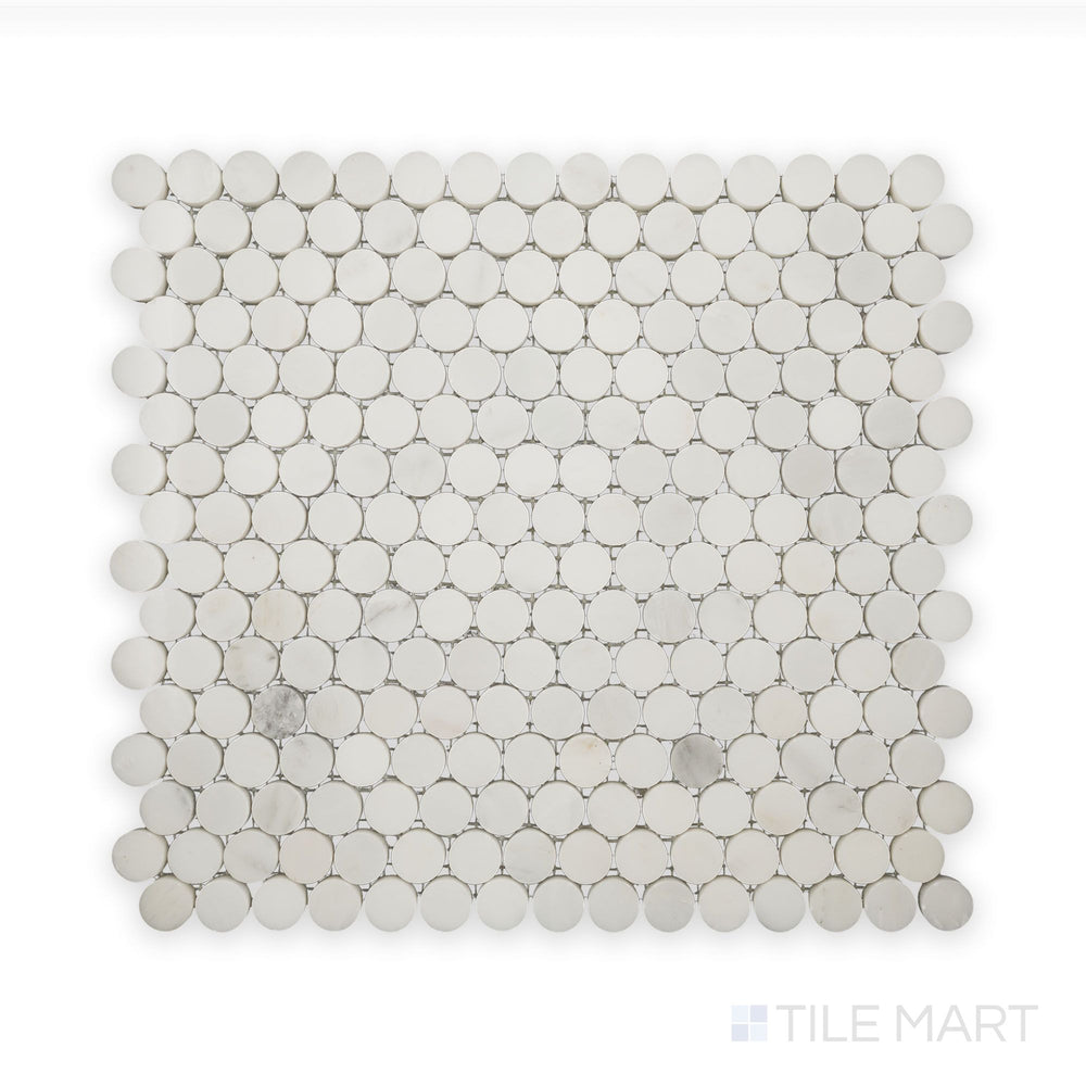 Zoomed-in detail of Oriental White Marble 3/4