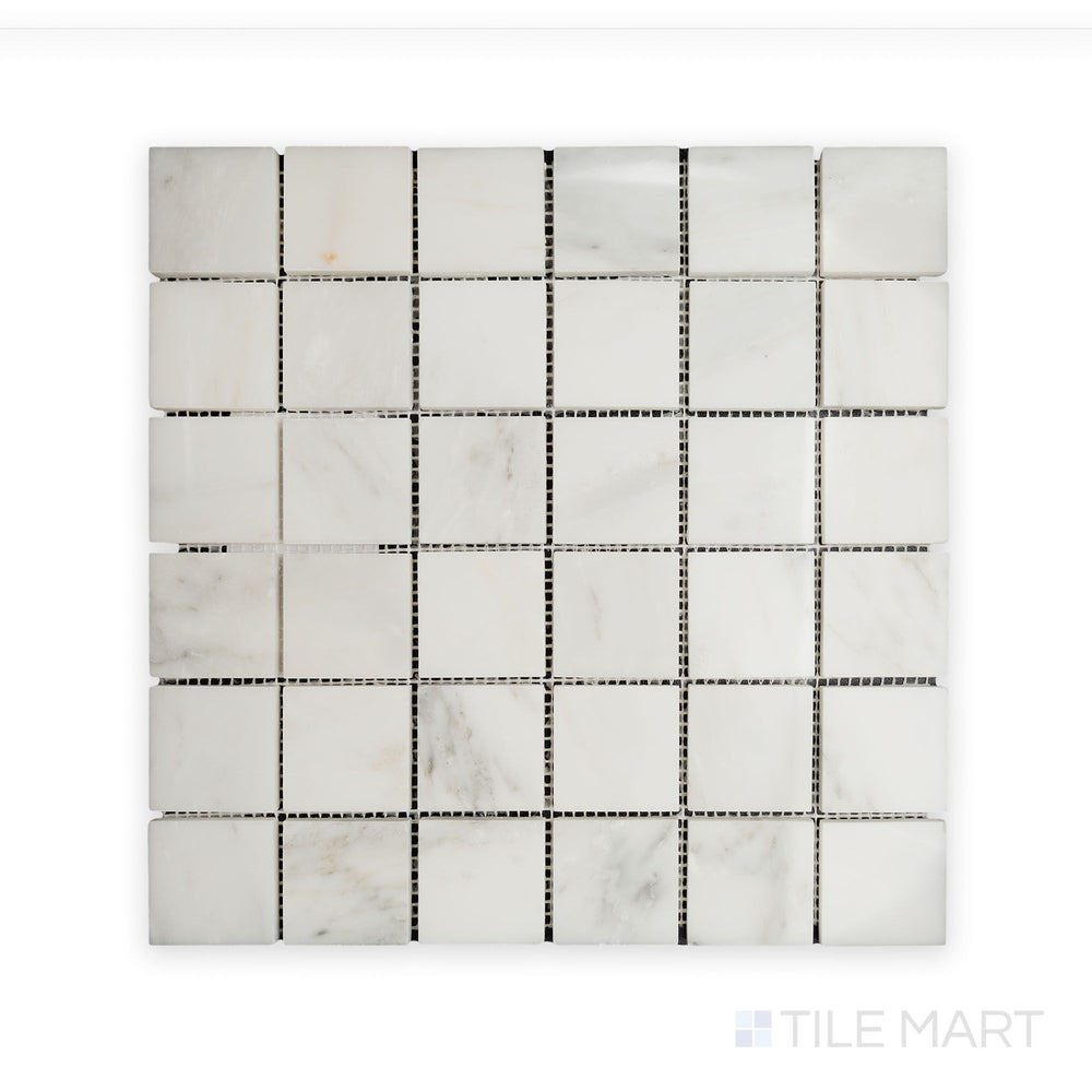 Close-up perspective of Oriental White Marble 2