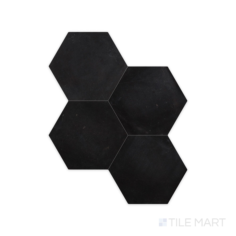 A sharp close-up of Negro Marquina Marble 6