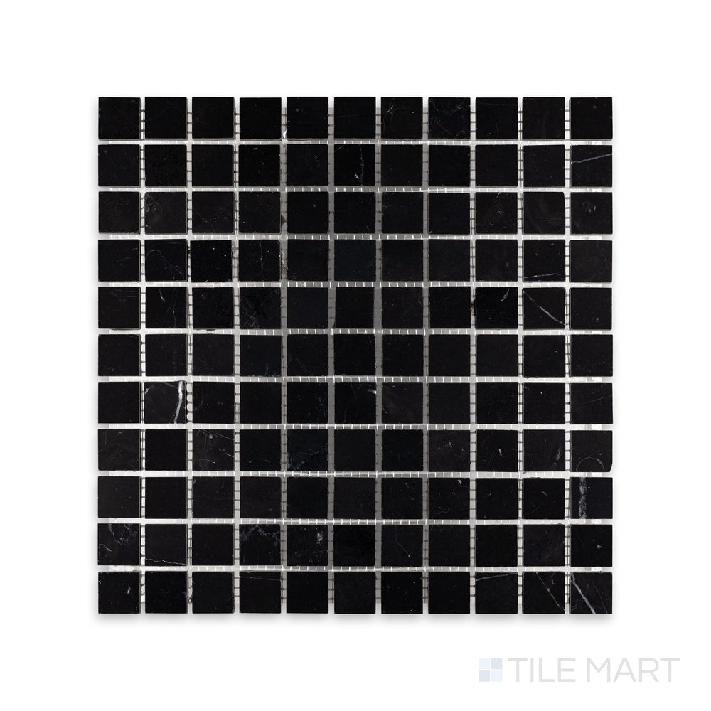 Close-up of Negro Marquina Marble 1