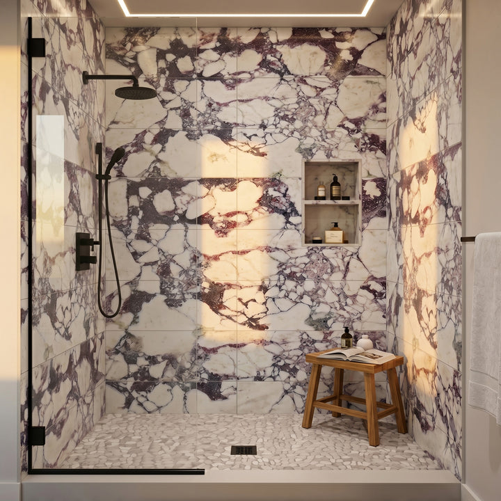 Calacatta Viola 12X24 Honed Marble Tile