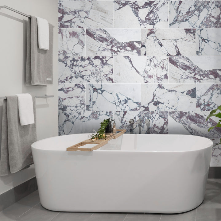 Calacatta Viola 12X24 Polished Marble Tile