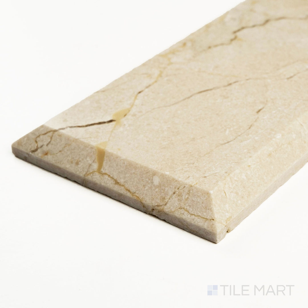Crema Marfil Classic Marble 3X6 Beveled Honed