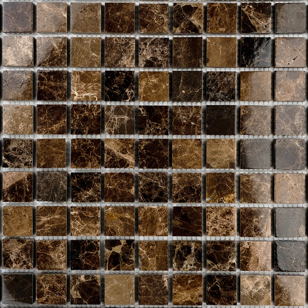 Sleek and structured, the Emperador Dark Marble 1