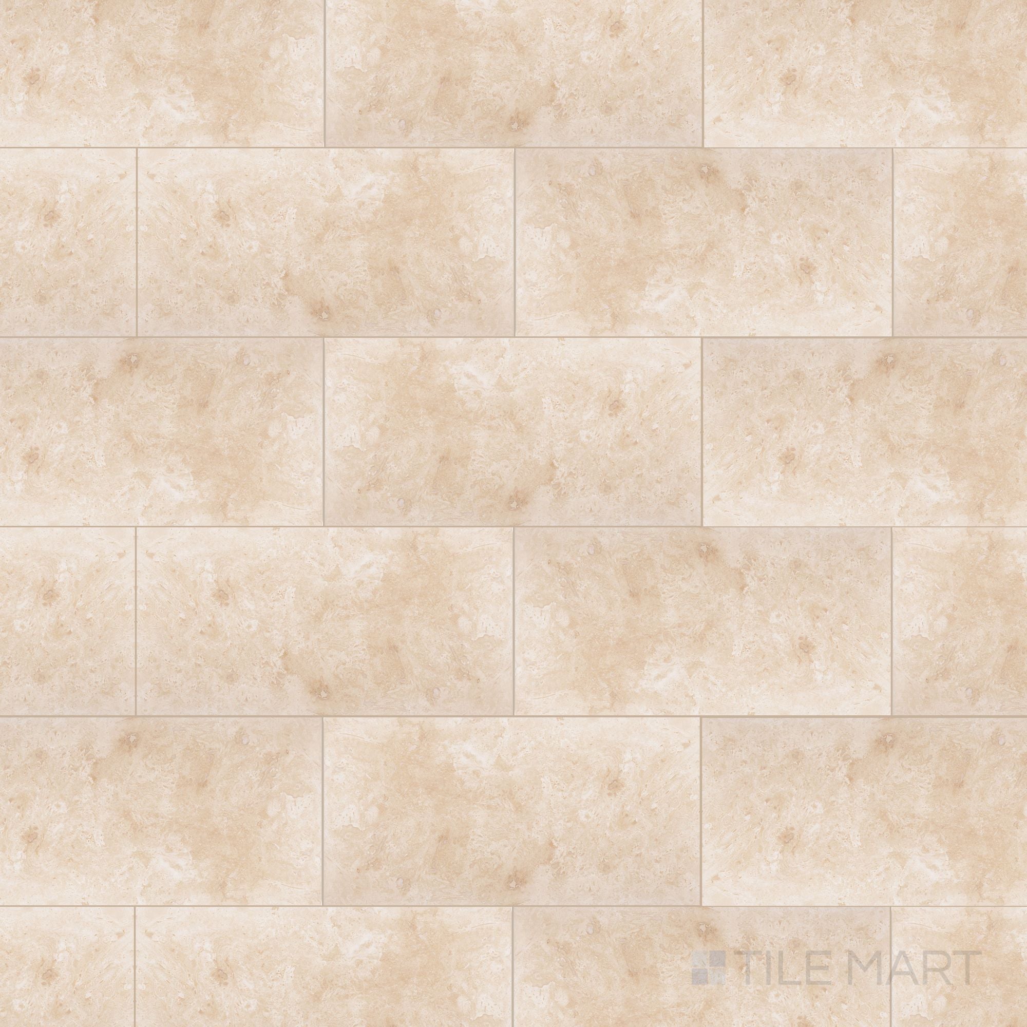 Ivory Premium 3X6 Filled And Honed Travertine Subway Tile | Tilemart