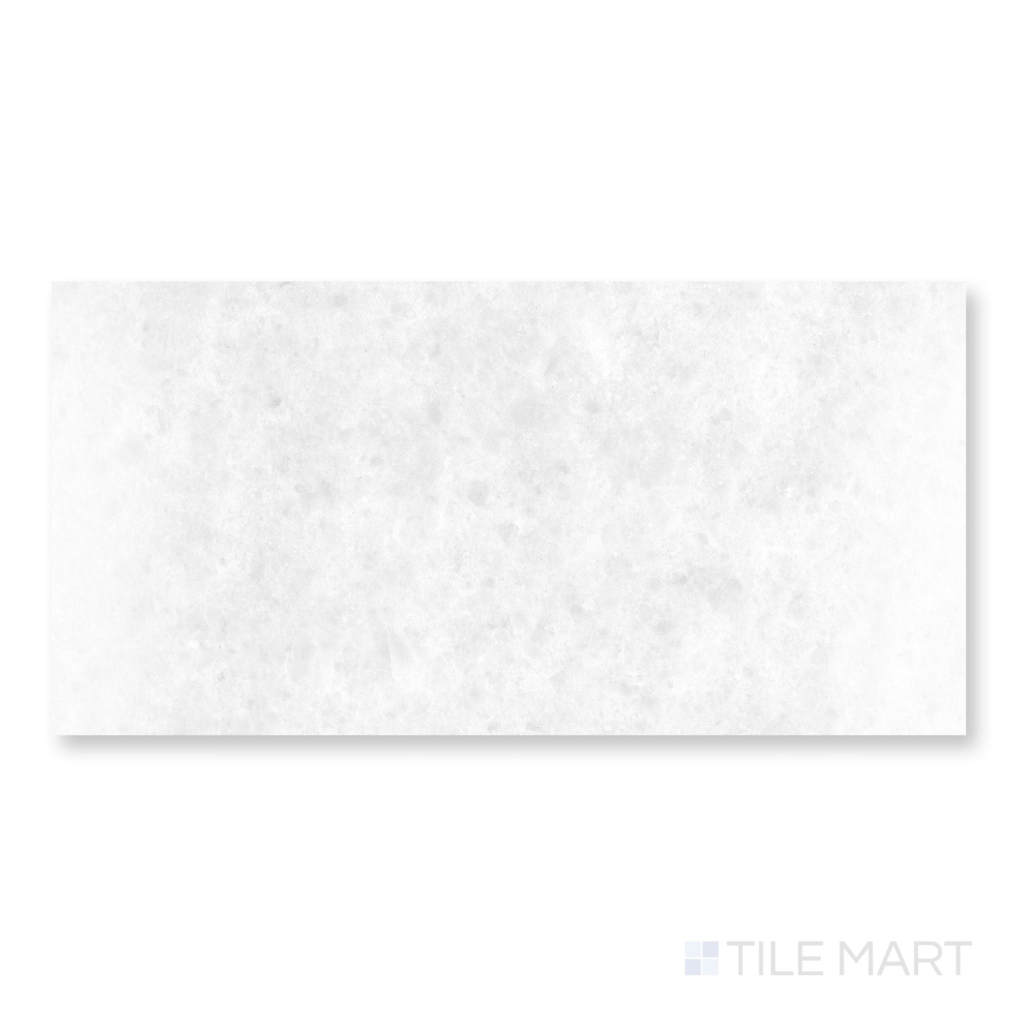 Polar White 18X36 Polished Marble Tile | Tilemart
