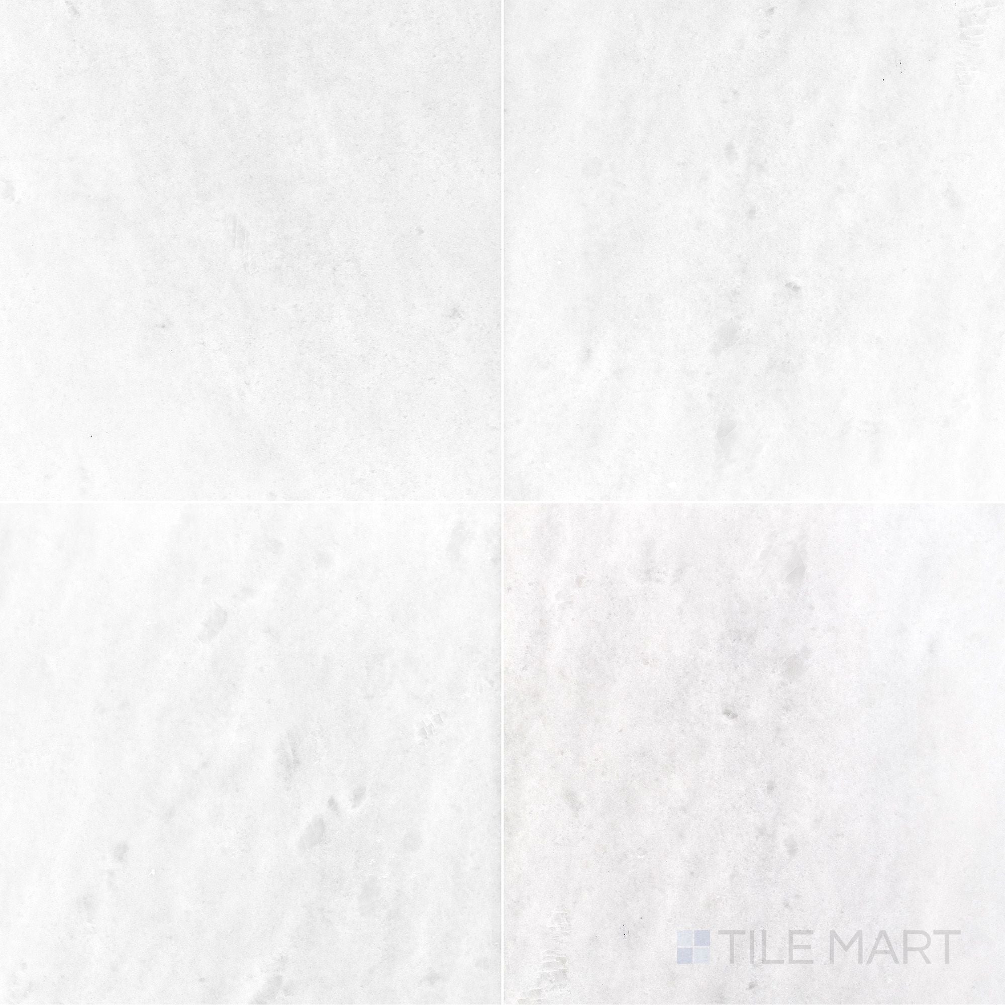Polar White 24X24 Polished Marble Tile | Tilemart
