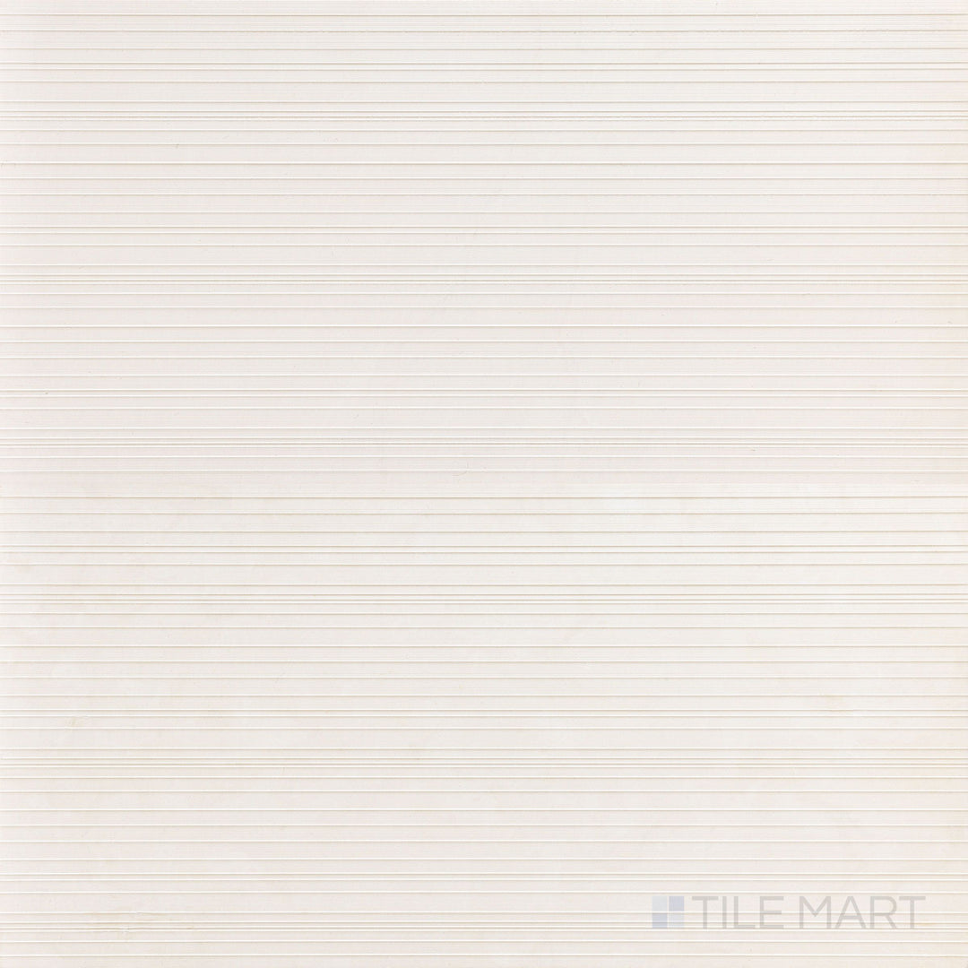 Ravello Lymbra limestone 18x36 horizon tile highlighting natural variation and modern linear design