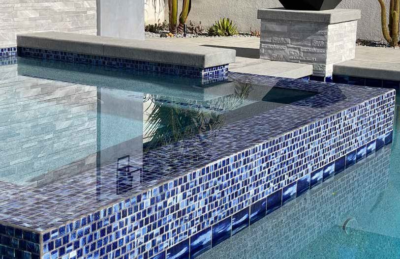 This room features the NAMI WAVE CREST 6X6 installed beautifully in a loose layout. Its presence uplifts the room with a sophisticated, modern charm.