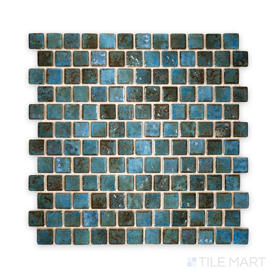 Joya 1X1 Square Albi Semi Gloss Mosaic