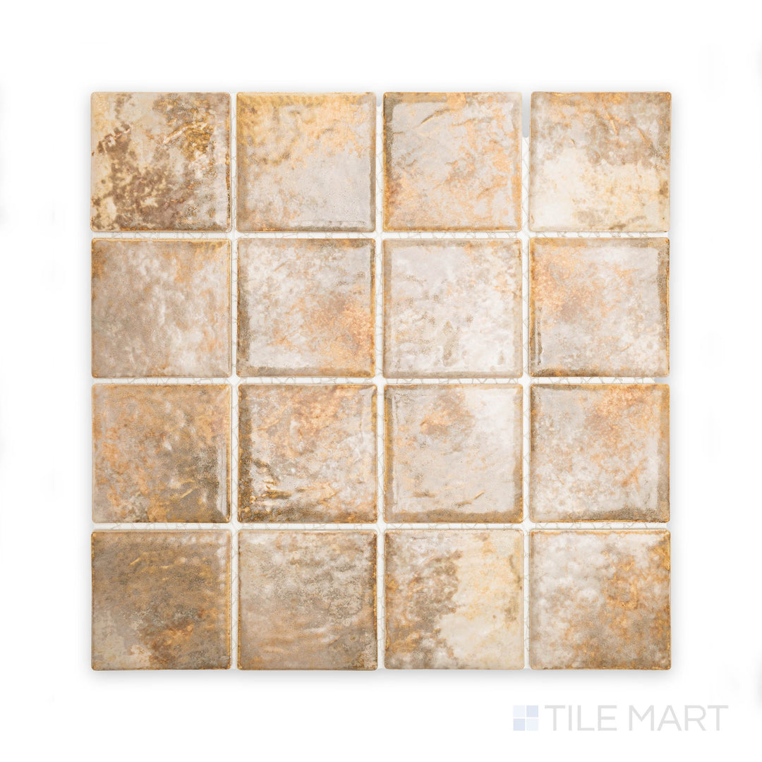 Close-up image showcasing the JOYA 300 GOLD 3X3 showing off its intricate design and polished SEMI GLOSS. Perfect for pairing with a range of interior styles and color palettes.