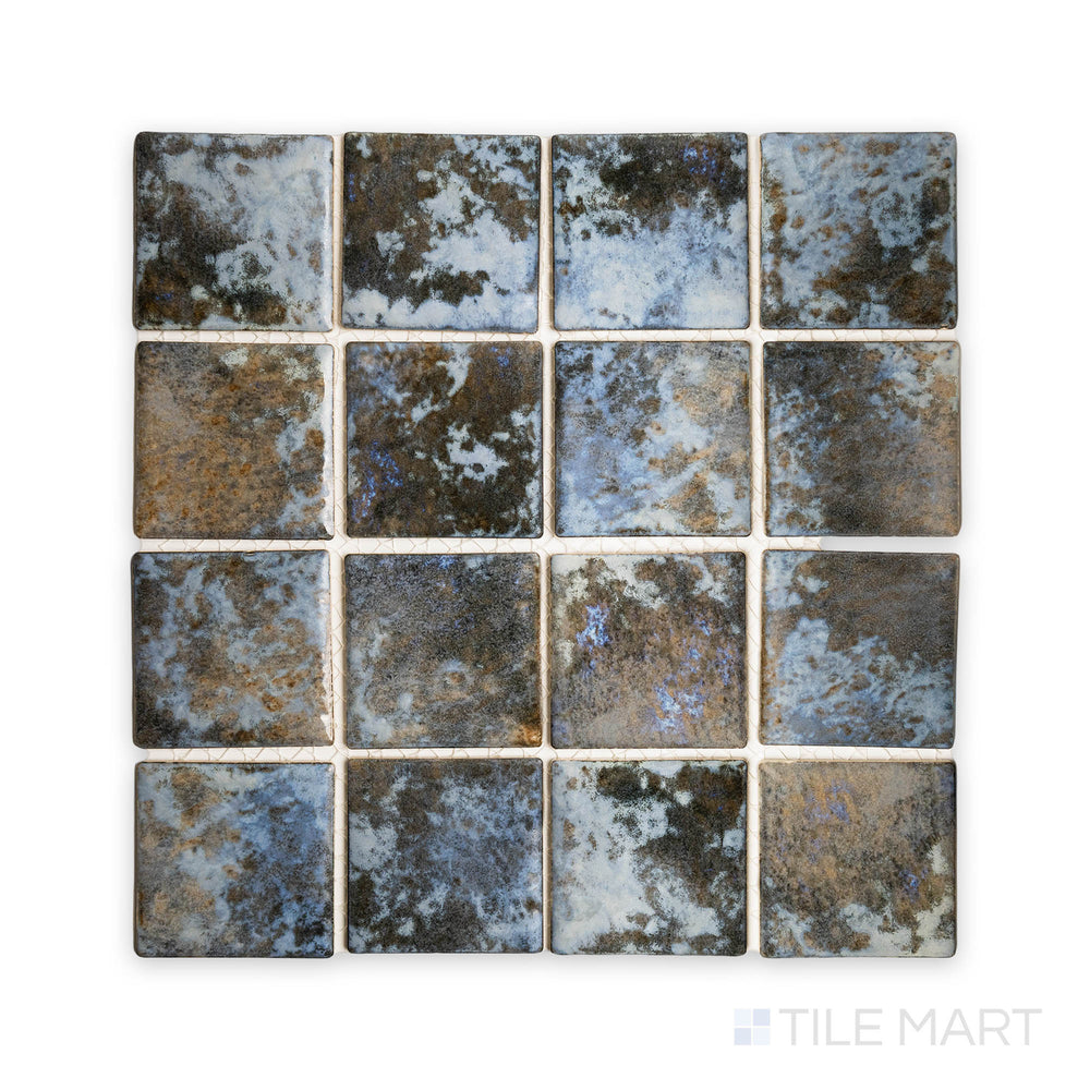 A crisp close-up revealing the JOYA 300 COTTO 3X3 showing off its intricate design and polished SEMI GLOSS. The finish enhances the tactile appeal, ideal for stylish design applications.