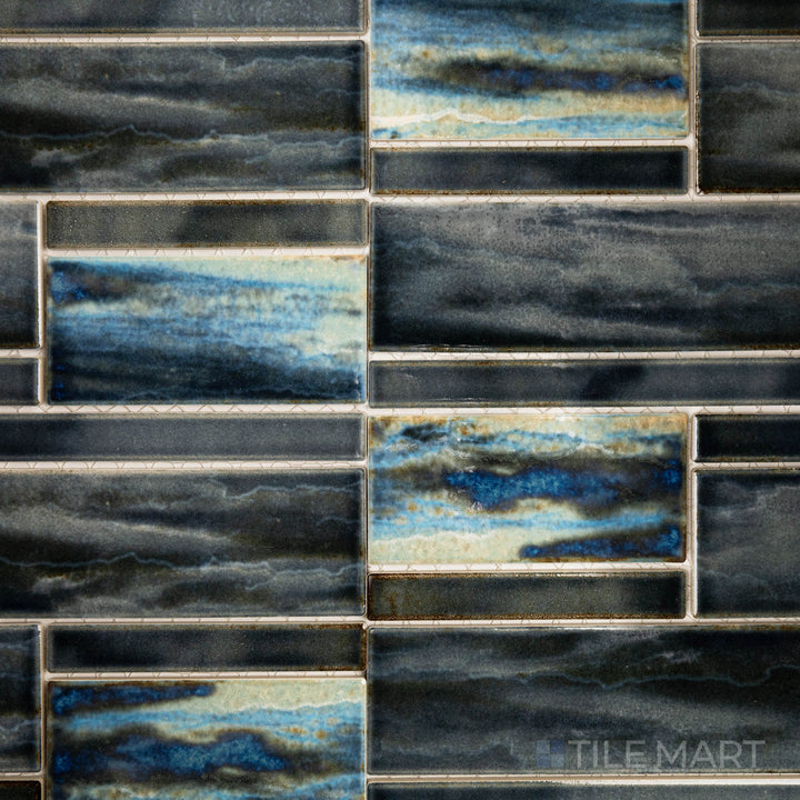 Aerial look highlighting the OMEGA MOONLIGHT in GLOSSY finish. This tile offers a contemporary finish, ideal for creating bold designs.