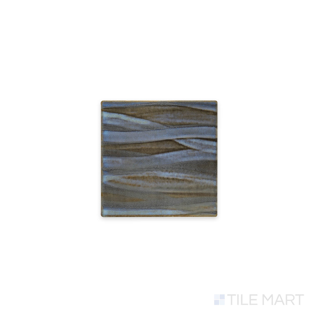 A crisp close-up revealing the KAWA SATIN OAK 6X6 showing off its intricate design and polished SEMI GLOSS. Its depth of color adds a subtle yet striking visual impact.