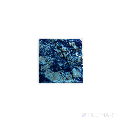 Saga Cyan Blue 6X6 Semi Gloss Porcelain