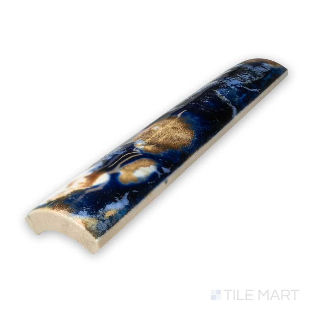 A crisp close-up revealing the BOHOL 1X6 BEAD TRIM showing off its intricate design and polished GLOSSY. The finish enhances the tactile appeal, ideal for stylish design applications.