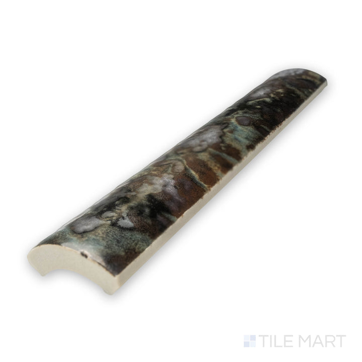 Focused view showcasing the SAGA 1X6 BEAD TRIM showing off its intricate design and polished SEMI GLOSS. Its details bring out a distinctive charm, making it perfect for intricate layouts.