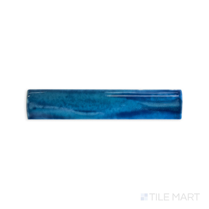 Kawa 1X6 Bead Trim Aqua Blue Semi Gloss