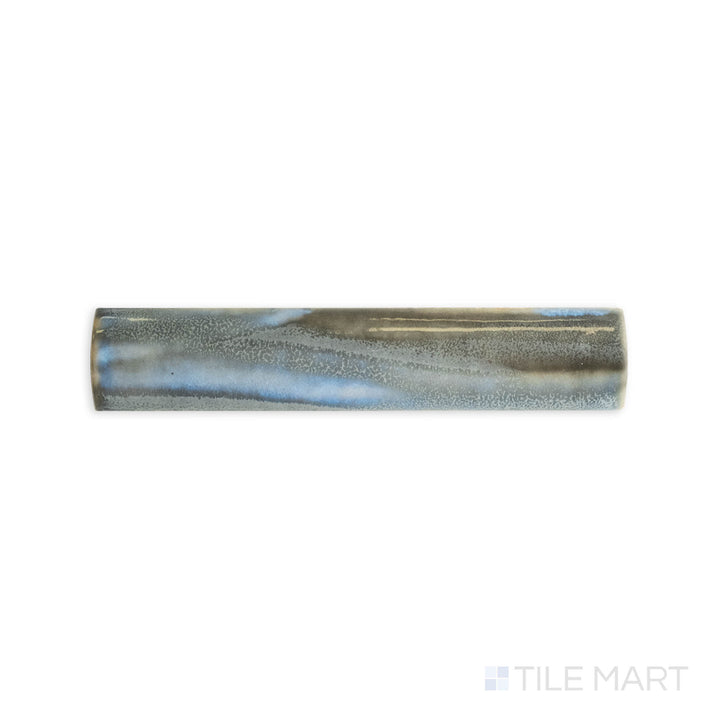 Top-down perspective of the KAWA 1X6 BEAD TRIM in SEMI GLOSS finish. Its design is suited for modern settings where texture and tone are essential.