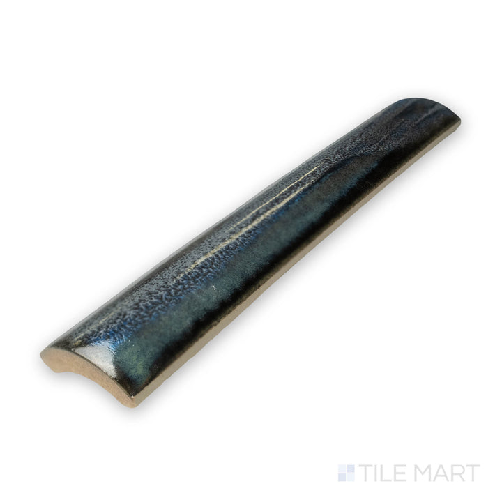 Focused view showcasing the KAWA 1X6 BEAD TRIM showing off its intricate design and polished SEMI GLOSS. The finish enhances the tactile appeal, ideal for stylish design applications.