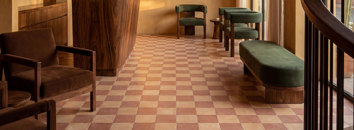 Curated Checkerboard Tiles