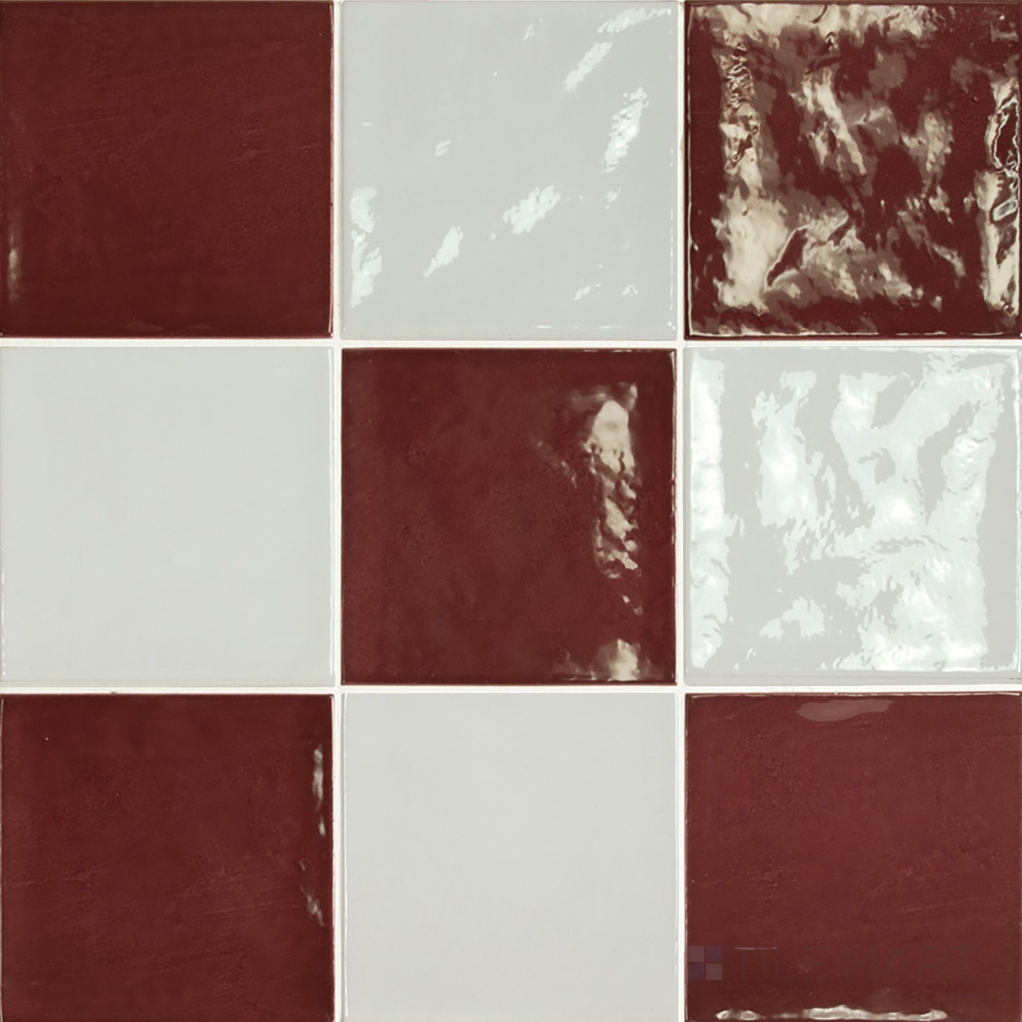 Village Checkerboard Ceramic Tile