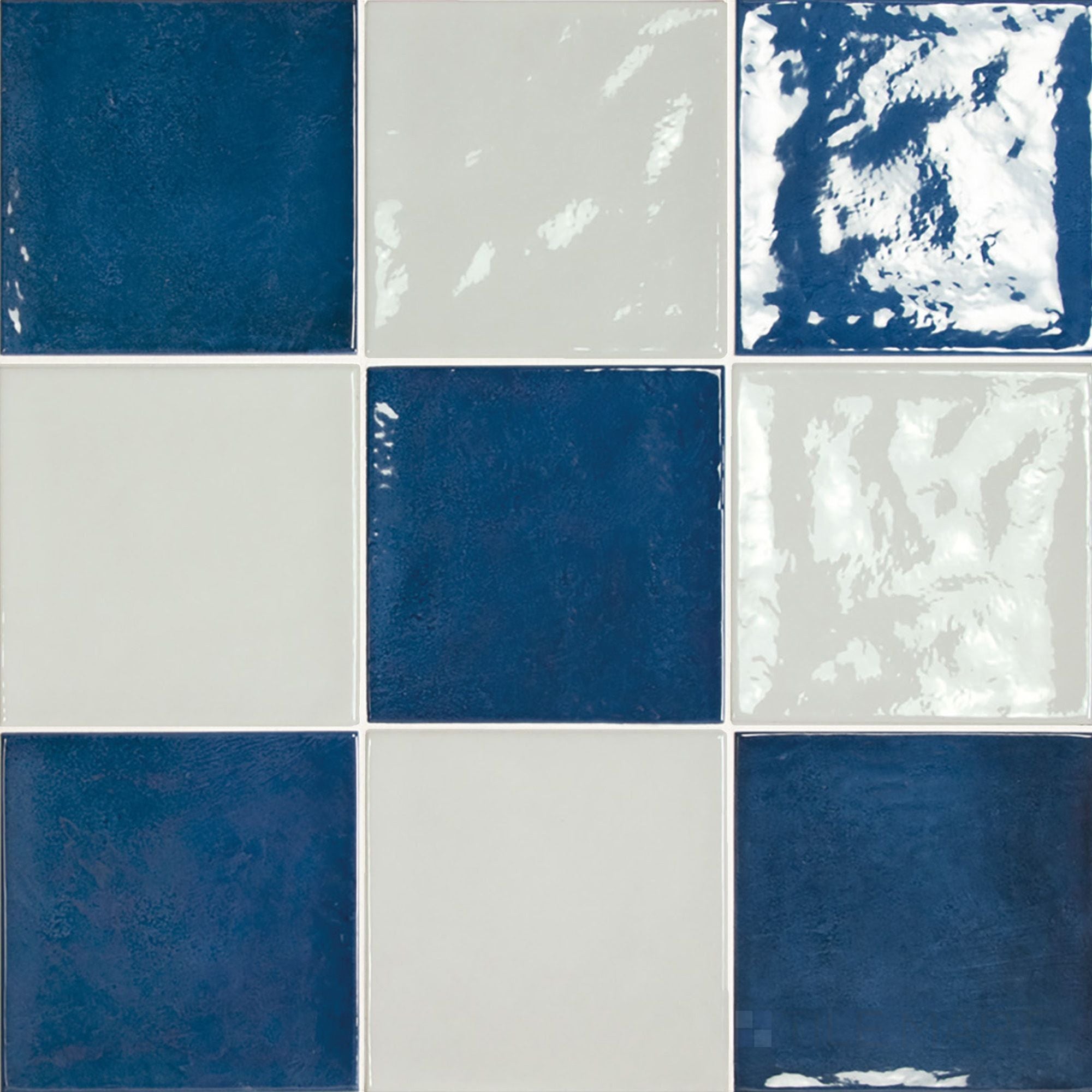 Village Checkerboard Ceramic Tile