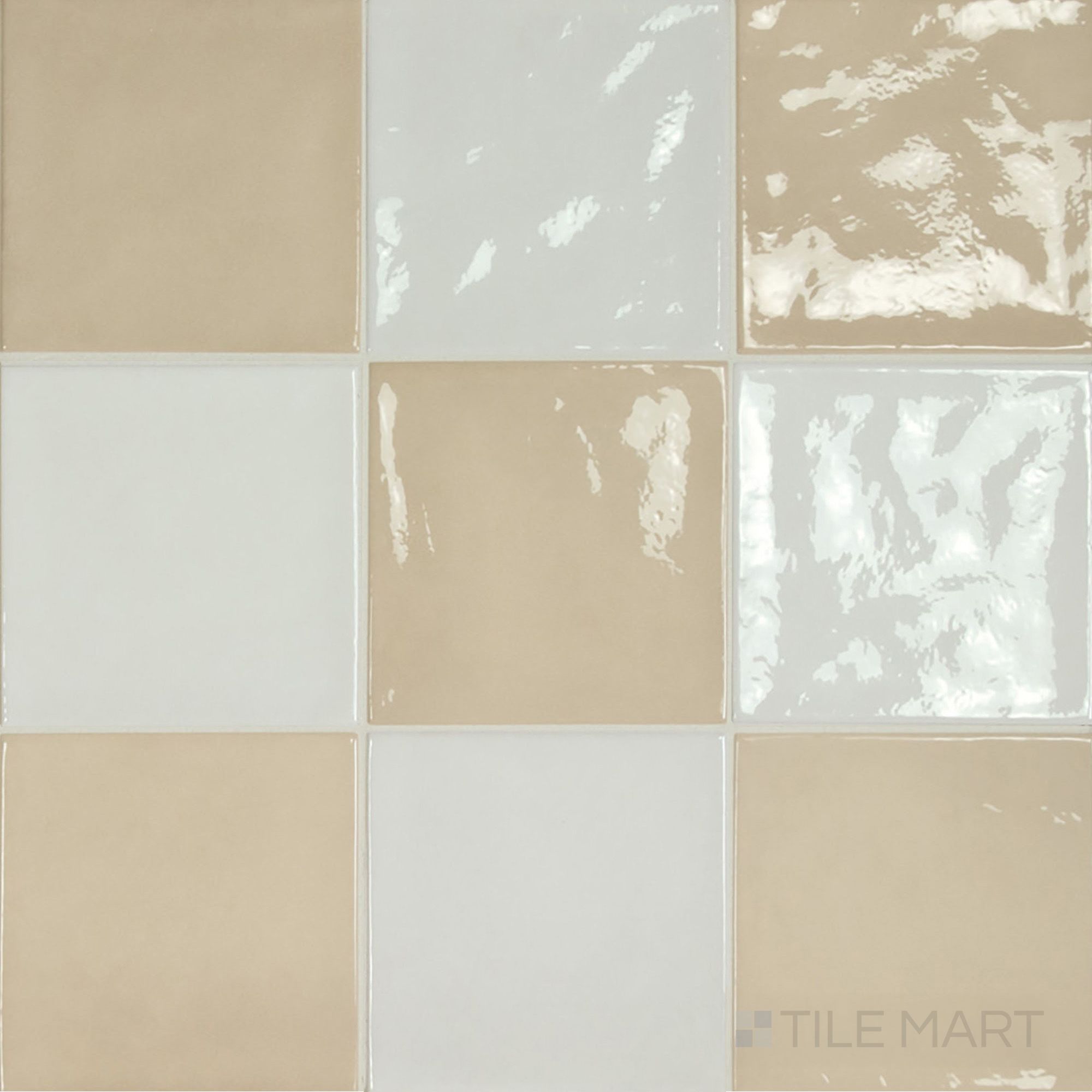 Village Checkerboard Ceramic Tile