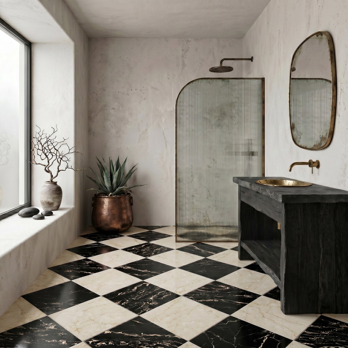 MARBLE CHECKERBOARD