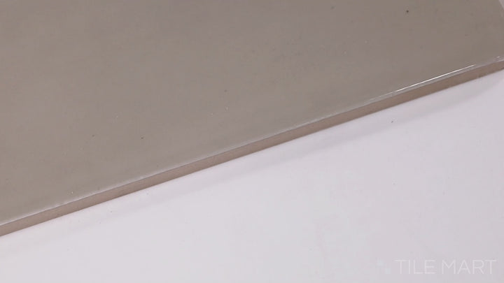 Video highlighting Zen Morning 3X12 Glossy Ceramic. A fresh, light-hued tile with a glossy ceramic surface, perfect for brightening up any space.
