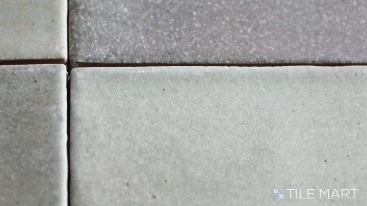 Video showcasing Celine Sage 2X6 Matte Glazed Porcelain. A subtle green matte porcelain tile, perfect for bringing a soft, nature-inspired touch to interiors.