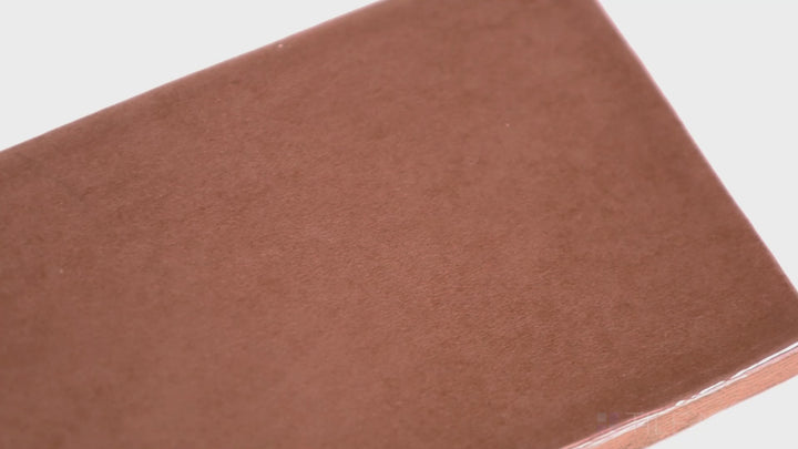 Video highlighting Highland Lake Flower 3X10 Glossy Ceramic. A soft blush-toned tile with a high-gloss sheen, bringing a subtle touch of elegance to any interior.