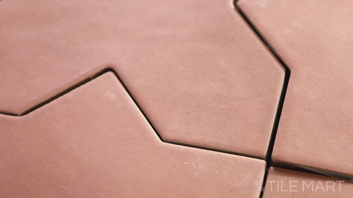 Video highlighting Kasbah Star Terracotta 6.5X6.5 Star Matte Porcelain Tile. A bold terracotta star tile that adds a rustic, handcrafted charm to any space.
