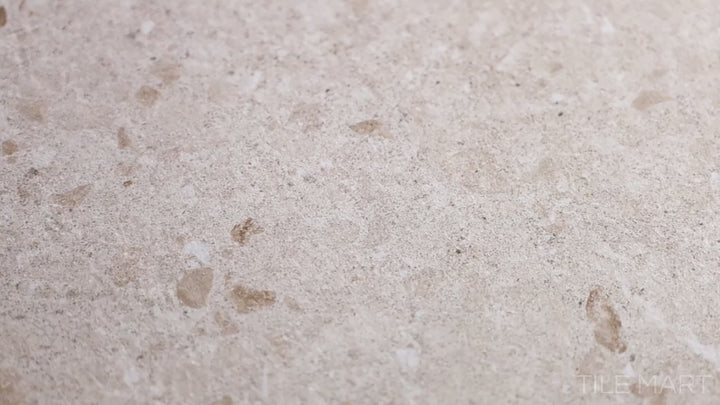 Video of Brooklyn Cemento Sand 24x48 Honed Porcelain. A neutral sand-colored porcelain tile with a smooth honed surface, perfect for a soft and balanced aesthetic.