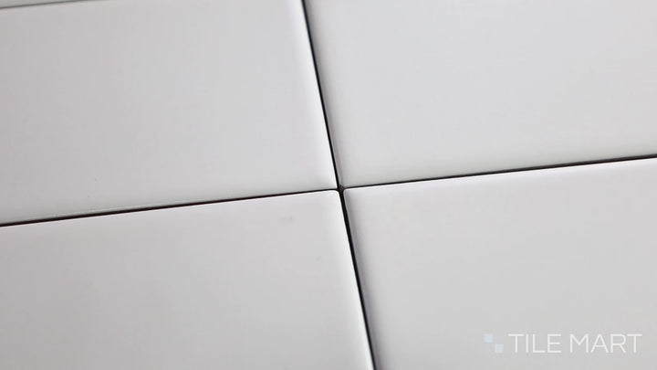 Basics Ceramic Field Tile 3X6 White Matte