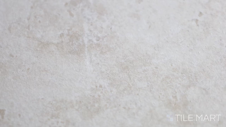 Video showcasing Astrum White 48X48 Matte Porcelain. A large-format matte porcelain tile with a clean, minimalist look, ideal for modern interiors.