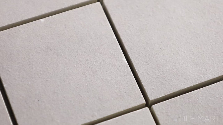 Creos 2X2 Square Porcelain Mosaic 12X12 Cookie Matte