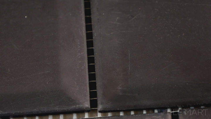 Video of Prism Purple Haze Rectangle Matte Glass Mosaic. A dreamy, muted purple tile with a matte finish, bringing a touch of artistic elegance to modern spaces.