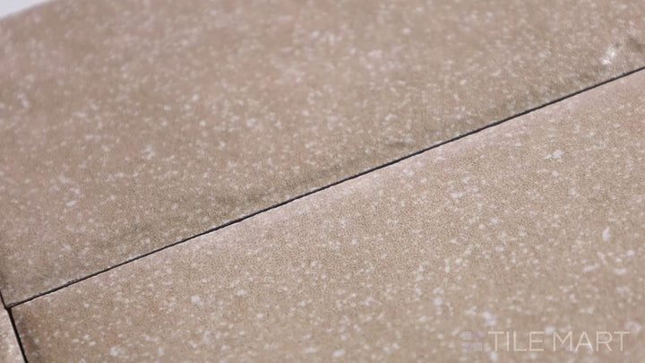 Video featuring Tetris Ecru 2X8 Matte Porcelain. A soft beige matte subway tile that brings warmth and elegance to backsplashes, walls, and showers.