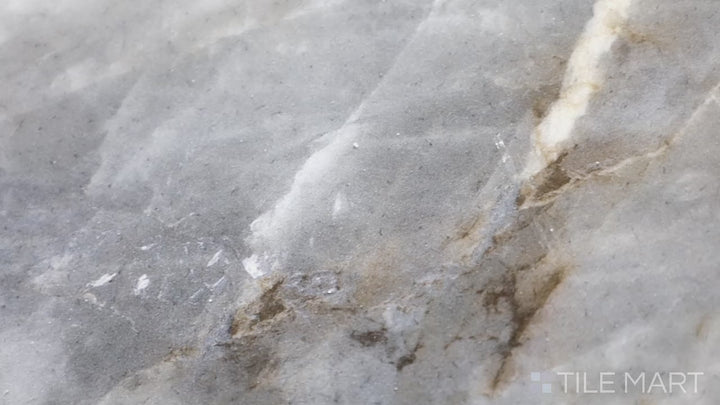 Video showcasing Tele Di Marmo Revolution Patagonia 24X48 Polished Porcelain. A polished stone-look tile that mirrors the organic beauty of Patagonia marble with rich contrast.