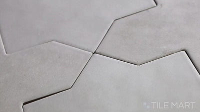 Kasbah Star Porcelain Tile 6-1/2X6-1/2 Smoke Matte