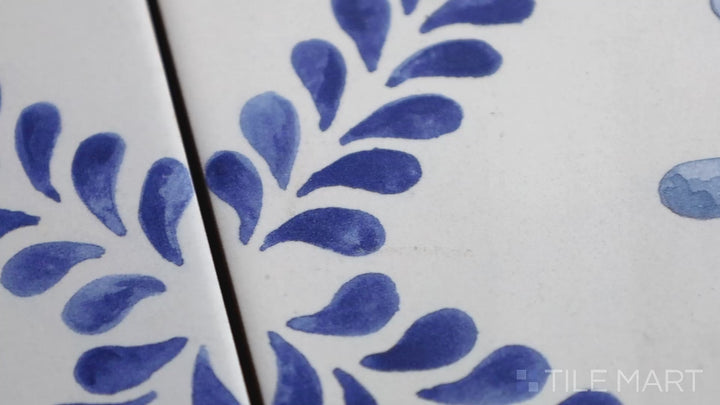 Video highlighting Mestral Diamond 9X9 Matte Porcelain. A striking matte tile with a diamond motif that adds depth and character to floors and walls.