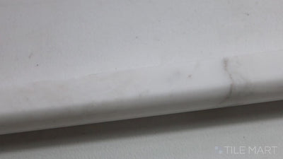 Sto-Re Pencil Marble Trim 0.75X12 Volakas Polished