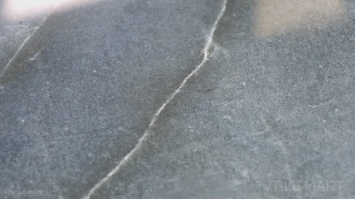 Video featuring Onyx Blue 24x48 Polished Porcelain. A rich blue polished porcelain tile with a luxurious glossy surface, adding a sophisticated and elegant touch.