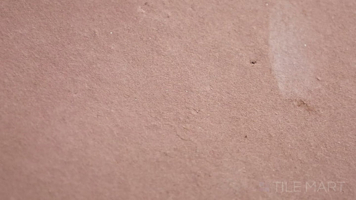 Video featuring Lincoln Pavers Red 8-inch Hex Natural Terracotta. A hexagonal terracotta paver with a warm red hue, combining a classic material with a modern geometric shape.