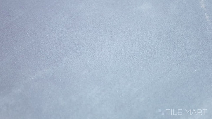 Video featuring Meraki Base Azul 8-inch Hexagon Matte Porcelain. A deep blue hexagonal porcelain tile with a matte surface, creating a bold and contemporary aesthetic.