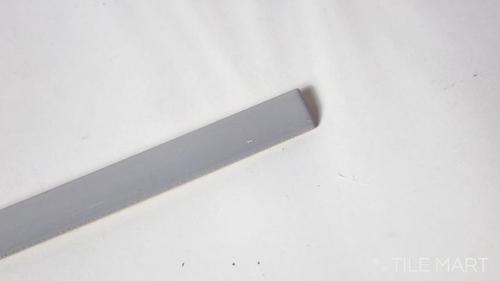 Video showcasing Roxy Moonstone 0.5x9 Glossy Porcelain Pencil. A delicate moonstone glossy porcelain pencil tile, adding a refined and stylish detail.