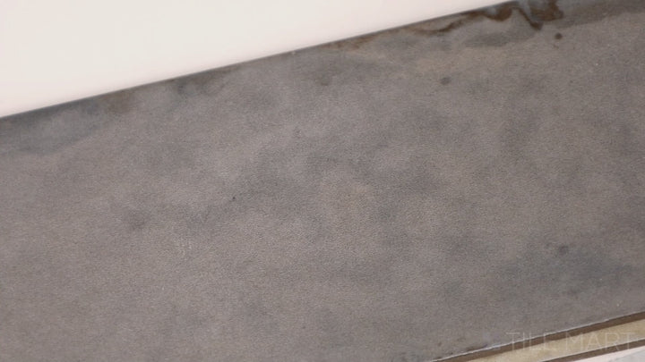 Video showcasing Organic Clay Ashen 2X10 Glossy Ceramic. A sleek, cool-toned tile with a high-gloss finish, ideal for modern, minimalist spaces.