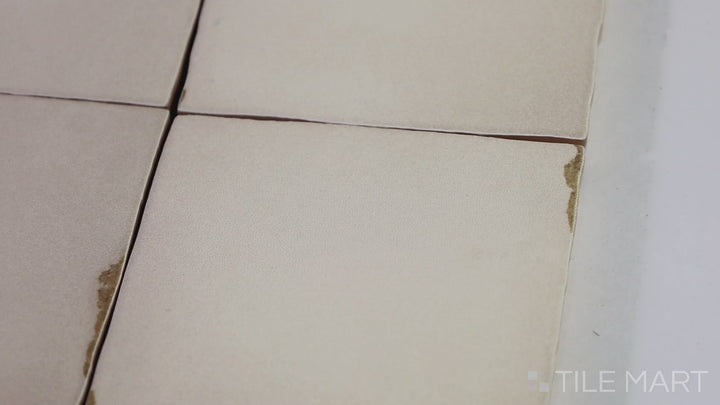 Video showcasing Moroccan Habitat Sand Dune 4X4 Glossy Ceramic. A warm, earthy ceramic tile with a glossy texture, reminiscent of sunlit Moroccan landscapes.